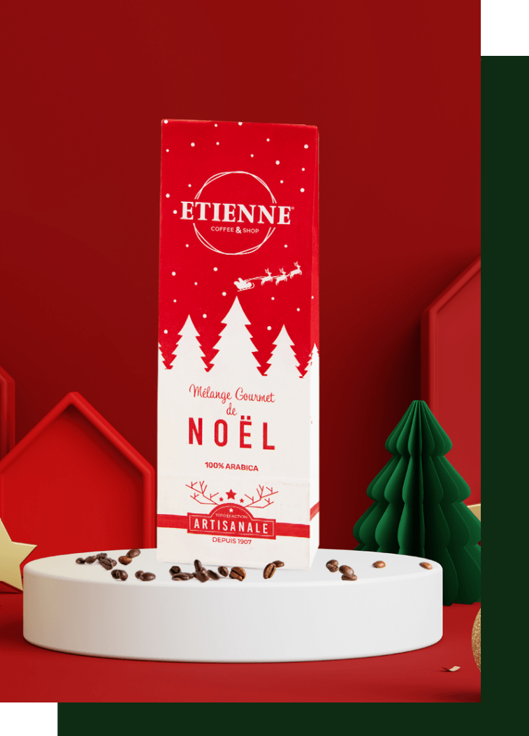 Coffret de Noël Gourmandise - Café et Thé - ETIENNE Coffee & Shop